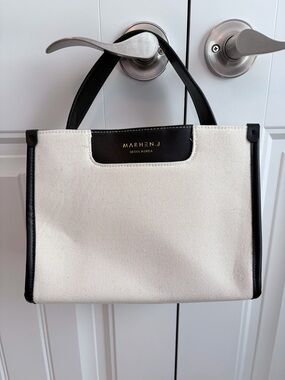 Marhen J NEW OAT Bag Minimalist Eco Tote Neutral Canvas Shoulder Korean Designer